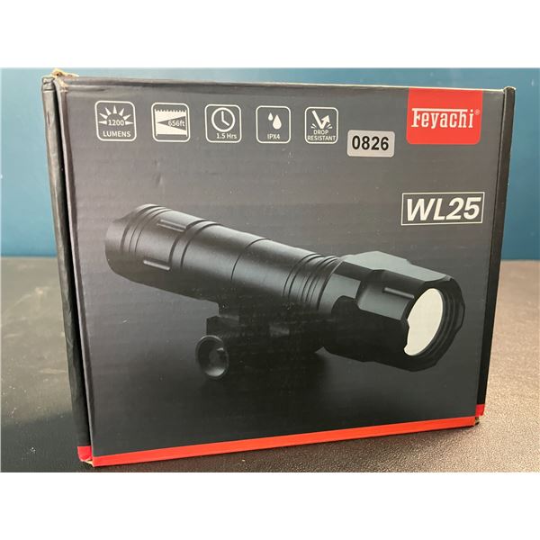 1 Feyachi WL25 1200 Lumen LED Tactical Flashlight with Picatinny Rail Mount
