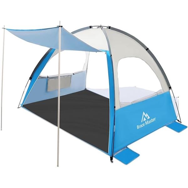 1 Brace Master Beach Tent - 83" x 59" x 53" - New