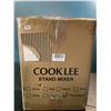 Image 6 : 1 Cooklee Stand Mixer - 8.5QT 660W 10-Speed Electric Kitchen Mixer - Gold - New/Open Box