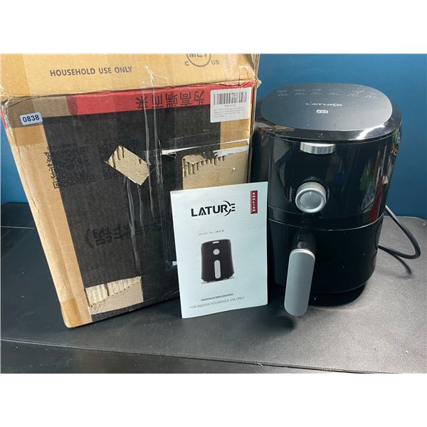1 Lature 4.2QT Air Fryer Cooker - Open Box