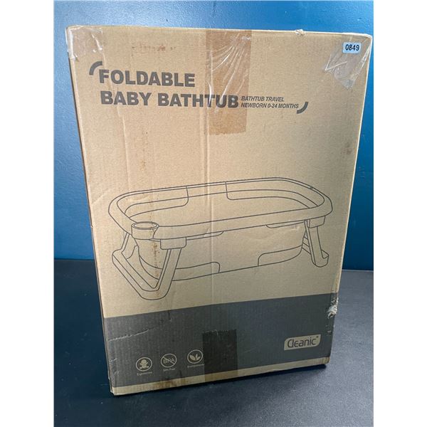 1 Foldable Baby Bathtub (for Newborn to 24months) - New