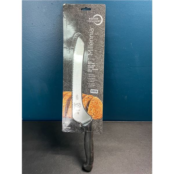 1 Mercer Culinary Millennia 9" Bread Knife - Wavy Edge - Brand New