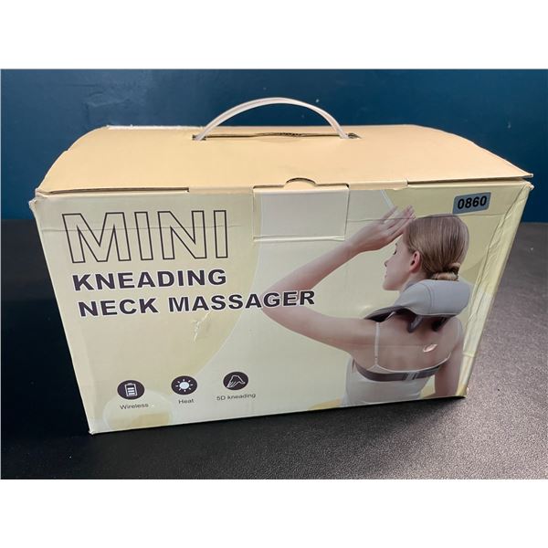 1 Heated Kneading Neck & Shoulder Massager - New