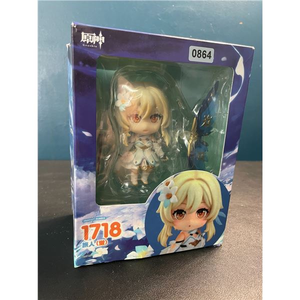 1 Genshin Impact Anime Figurine - Traveler (Lumine) - New