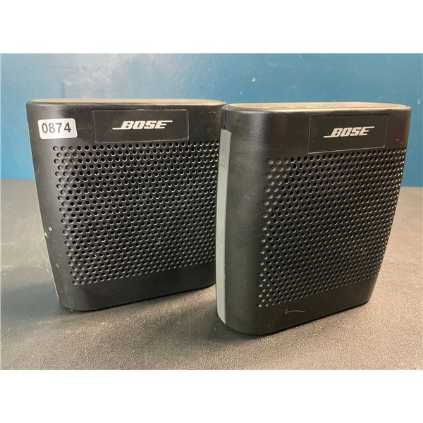 2 Bose Portable Bluetooth Speakers - Used/As Is (No Chargers)