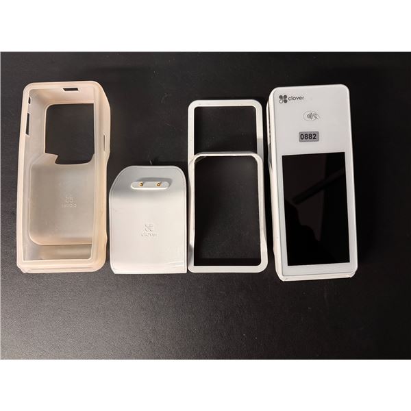 Clover K400 POS with Flex Cradle - Powers On - No Power Cord - Used