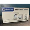 Image 1 : 1 Sadotech Wireless Doorbell Kit - 1 Transmitter & 2 Receivers - Brand New!