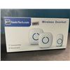Image 1 : 1 Sadotech Wireless Doorbell Kit - 1 Transmitter & 2 Receivers - Brand New!