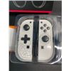 Image 4 : 1 Set of Joycons for Nintendo Switch - White Marble Design - Brand New!