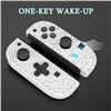 Image 4 : 1 Set of Joycons for Nintendo Switch - White Marble Design - Brand New!