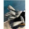 Image 4 : 1 Set of Assorted Right Hand Golf Clubs/Putters with Storage Bag - Used