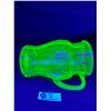 Image 2 : 8.5" Tall Vintage Uranium Glass Pitcher