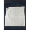 Image 2 : Beautiful Vintage Handmade 100% Cotton, Trimmed w/ Lace 20" x 14" Place Mats w/ Matching 15.5" x 15"