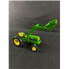 Image 2 : Vintage Metal ERTL John Deere 13" Tractor w/ Plastic 12" Farm Trailer