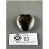 Image 2 : Beautiful 1.5" Quartz Heart Carving
