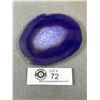 Image 1 : Embryo Druzy Agate in Display. Retails $600