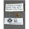 Image 1 : 1.72gr Gold Nuggets From Brown's Creek, Dawson City Yukon