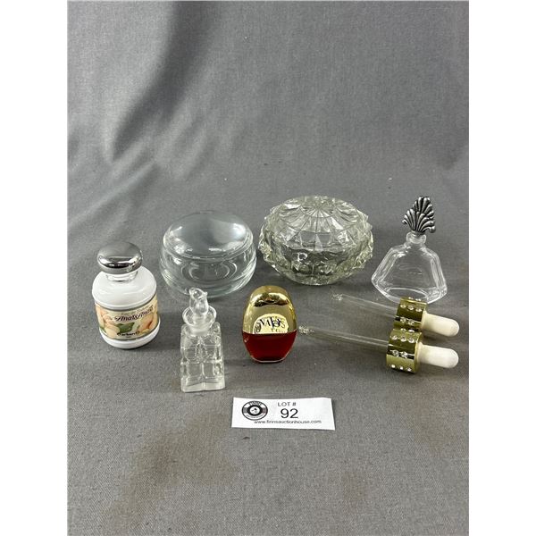 Nice Vintage Perfume Collection. Some Bottles with Contents