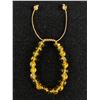 Image 2 : New 8mm Natural Citrine Bracelet Retails $150 & New Adjustable Amethyst Ring