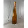 Image 2 : Lot of Lovely Amber Glass Bottles Largest one Measures Approx 30.5" NO SHIPPING