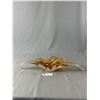 Image 1 : Beautiful Mid Century Amber Glass Dish