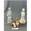 Image 1 : Lovely Vintage Figurines - Willow Tree, Meggans Guardian Angel, House of Lloyd Garden Party