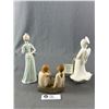 Image 2 : Lovely Vintage Figurines - Willow Tree, Meggans Guardian Angel, House of Lloyd Garden Party