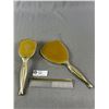 Image 1 : Mid-Century 3 Pc Regent Vanity Set - Made in England