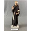 Image 1 : Vintage Napco R1285 Saint Francis of Assisi Hand Painted 10" Figurine