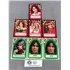 Image 1 : Lot of 7 1977 Charlies Angel Stickers
