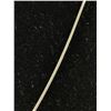 Image 3 : 925 Sterling Silver Chain w/ Hand Carved Ivory Dophin Pendant Necklace