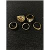 Image 2 : Lots of Misc Vintage Rings, Some Sterling Silver Titanium, Steel, etc