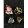 Image 2 : Lots of Misc Vintage Tie Pins, Some Sterling Silver