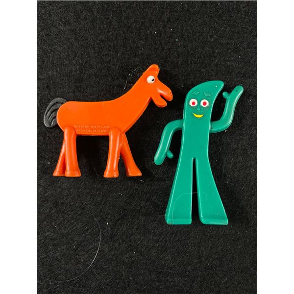 Original Gumby & Pokey Fade by Jesso 2-3" H