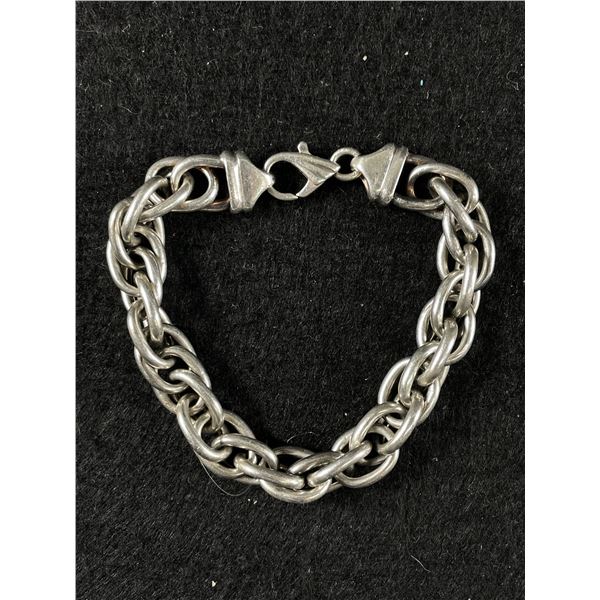 Sterling Silver Bracelet 22Gr 7.5" L