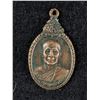 Image 1 : Antique Copper Buddha Pendant 1.5" H