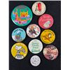 Image 1 : Lot of 10 Vintage Pins ( Woodwards,Smurf, Snoopy etc)