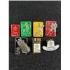 Image 1 : Lot of 7 1988 Calgary Olympic Pins