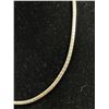 Image 2 : Sterling Silver Chain 16" L 925 Italy 13 gr
