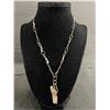 Image 1 : Sterling Silver Chain 17" L with Cactus Pendant