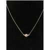 Image 2 : Sterling and Pearl Drop Necklace