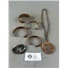 Image 2 : Misc Vintage Genuine Copper Jewelry