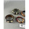 Image 2 : Variety Vintage Bangles, Some Bone etc