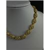 Image 2 : 1950-60s Goldtone Necklace w/ White Enamel (Nice Item)