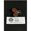 Image 2 : Very Nice Pair of Sterling + Red Stone Earrings