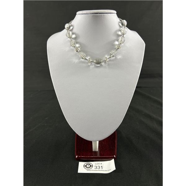 Very Nice Quality Crystal Necklace 1950s