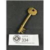 Image 1 : Brass 3.5" Railway Key