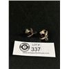 Image 1 : Sterling Cross + Sterling and Amethyt? Thistle Earrings