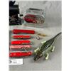 Image 2 : Nice Lot of Vintage Collectibles Including Pocket Knives, Humber Hawk Owners Guide etc