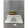 Image 1 : RCMP Collector's Lot. Tray, Toffee Tin and Souvenir Spoon